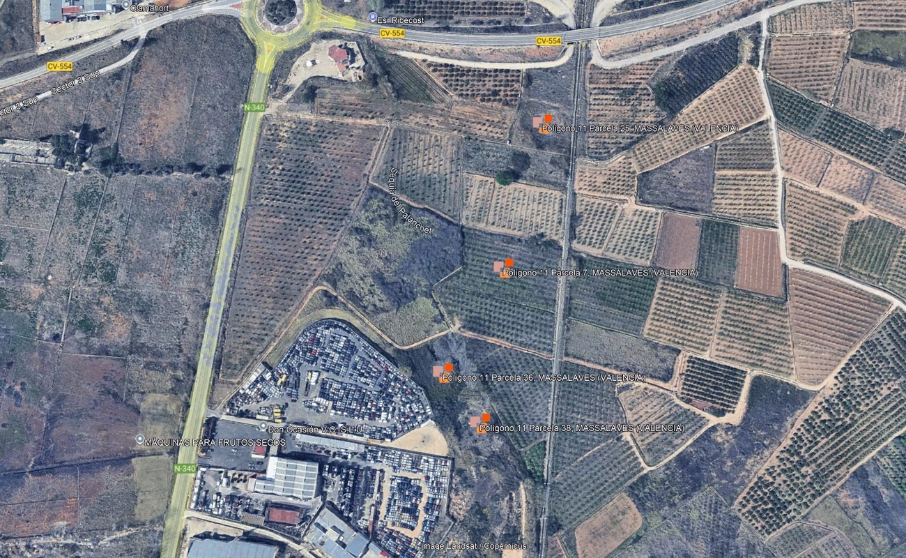 LOTE de 20 Fincas Rusticas en Massalavés (Valencia)