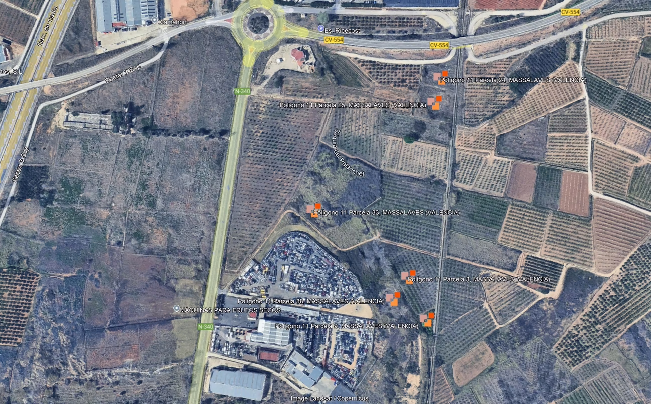 LOTE de 20 Fincas Rusticas en Massalavés (Valencia)