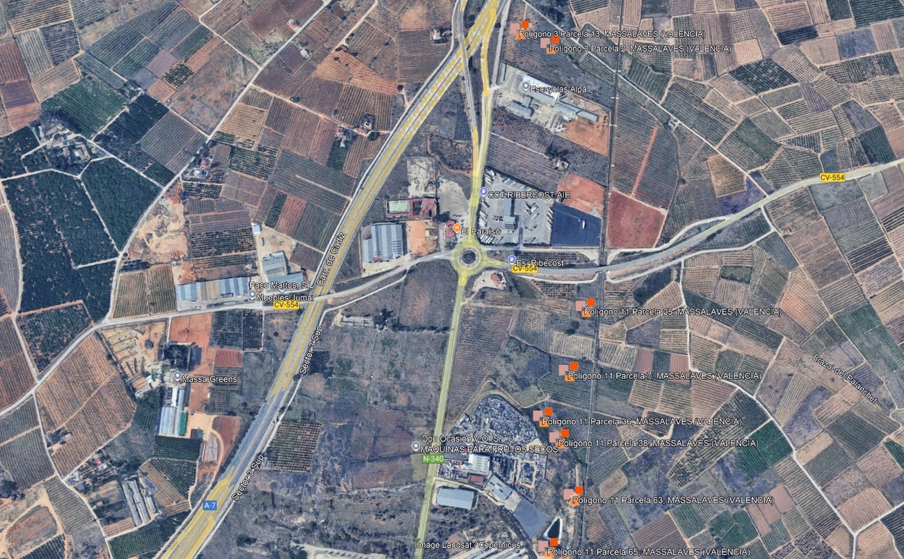 LOTE de 20 Fincas Rusticas en Massalavés (Valencia)